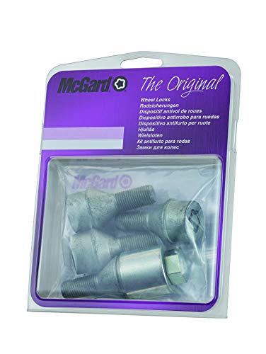 Su McGard 4 Parafusos Anti-Roubo (Ferragens) Mcgard - Peças de rodas de veículos automotores - aço inoxidável, resistência, tricromado, cromado