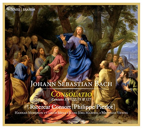 CD Bach/Thaenigler/Lindorff-Bell/Rilling - Consolation (1 CDs) Ricercar Consort - Philippe Pierlot - Música e gravações de som - bach, consolação, thaenigler, lindorff-bell, rilling
