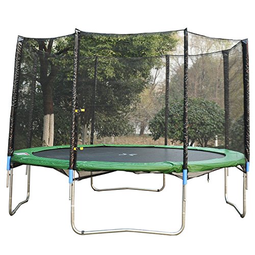 Rede de segurança de trampolim HOMCOM | 6 barras | preto HOMCOM - Trampolins - segurança, trampolim, 6 barras, preto