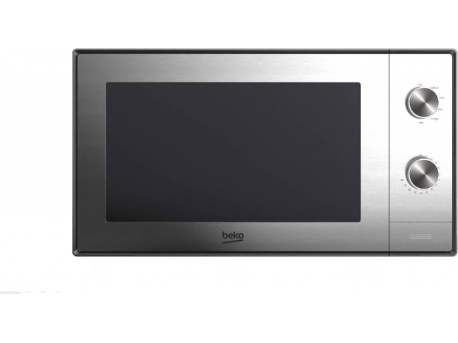Micro-ondas Beko MGC 20100 S | Aço inoxidável (Preparação de Alimentos a Quente) BEKO - Eletrodomésticos de cozinha - 20 litros, grill, 5 níveis, descongelação automática