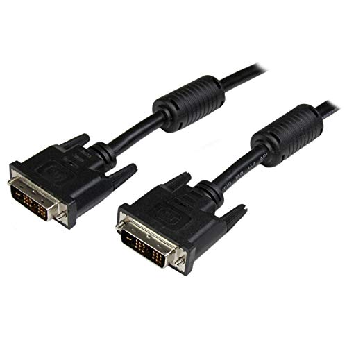 Cabo de Série STARTECH (DVI - 5 m - Preto) STARTECH.COM - Cabos - dvi-d, 5m, preto, pvc
