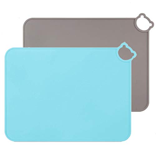 Conjunto 2 Tapetes de Silicone para Bebês IYYI - Individuais - silicone, bebés, antiderrapante, fácil de limpar