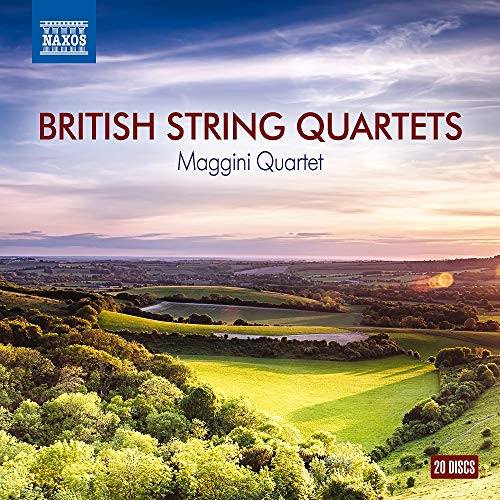 Box de 20 CDs Maggini Quartett - Britische Streichquartette Naxos - Música e gravações de som - box, 20 CDs, maggini quartett, britische streichquartette