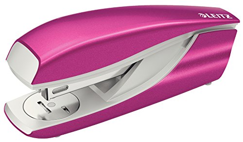 Agrafador LEITZ WOW (Capacidade Máx.: 30 folhas) Leitz - Agrafadores - 30 folhas, metal, rosa, preto, cinzento