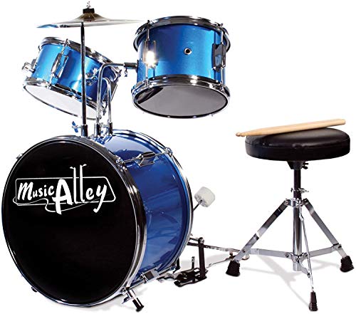 Conjunto de bateria e tambores para crianças JUNIOR ALLEY PDT - Acessórios para instrumentos musicais e orquestra - bateria, tambores, crianças