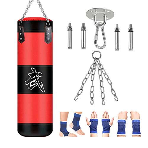 Saco de Boxe KEEPOA com Corrente de Aço e Sem Massa KEEPAA - Sacos de pancada e de treino - corrente de aço, sem massa