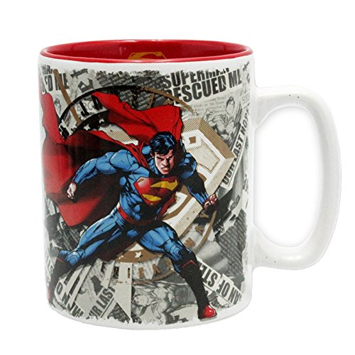 Caneca SUPERMAN e Logos DC Comics com caixa ABYstyle - Canecas - superman, logos dc comics, caneca