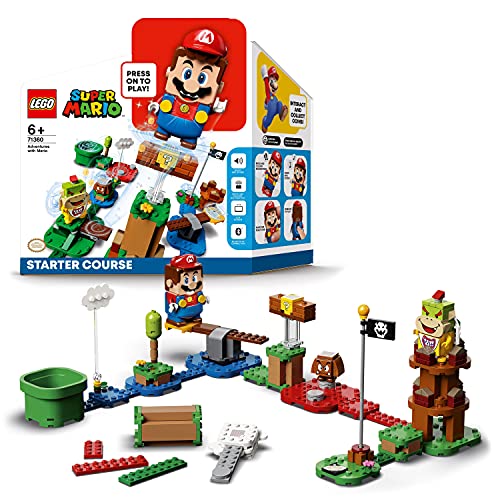 LEGO Super Mario: Aventuras com Mario - 71360 (Idade Mínima: 7) LEGO - Blocos de encaixe - lego, super mario, aventuras, Mario, idade mínima 7