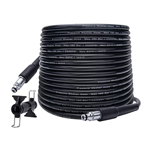Mangueira de água BEAR FORCE 10m (Compatibilidade: Bosch) BEAR FORCE - Acessórios para lavadora de alta pressão - compatível Bosch, 10m, pvc, preto