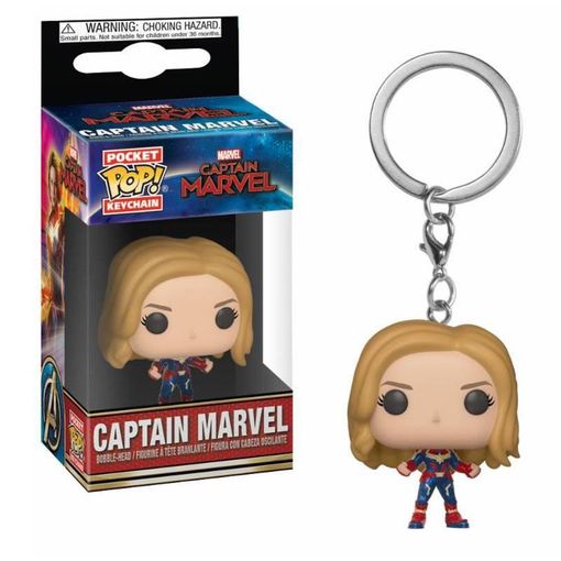Porta-Chaves FUNKO Pop! Keychain - Captain Marvel (1) Funko - Porta-chaves - vinil, personagem, keychain, funko