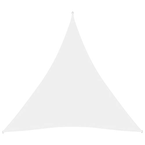 Toldo de Vela Vidaxl 4X4X4 M Branco (Cinzento - Poliéster) vidaXL - Toldos e gazebos - toldo, vela, vidaxl, poliéster