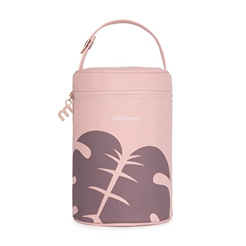 Bolsa Térmica LEAVES 89482 (7 x 19 x 25 cm) Miniland - Móveis para bebês e crianças pequenas - bolsa térmica, leaves, 89482, 7x19x25cm, plástico, verde