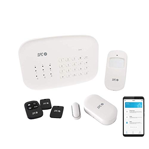 Kit de Segurança SPC Interceptio (8 sensores) SPC - Sistemas de alarme residencial - wi-fi, 8 sensores, alarmes inteligente, remoto