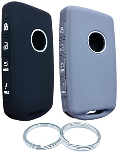 Chaveiro RUNZUIE 2 Smart Key Silicone com 4 Botões para Mazda RUNZUIE - Porta-chaves - silicone, 4 botões, Mazda