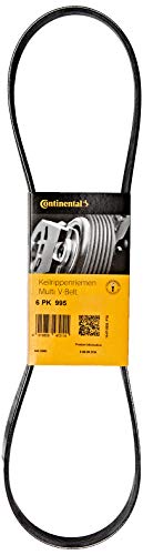 Correia de Máquina de Lavar Roupa CONTINENTAL EDISON 6PK995 CONTITECH - Peças do motor do veículo automóvel - máquina de lavar roupa, correia, continental edison