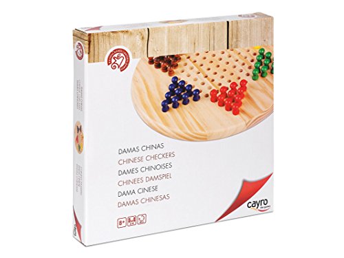 Jogo de tabuleiro CAYRO 631 (3 anos) Cayro - Jogos - damas chinesas, 15 peças, madeira, 3 anos
