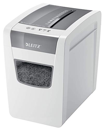 Destruidora LEITZ IQ Slim Office P-4 (20 folhas - Capacidade: 35 L) Leitz - Destruidoras de papel - 20 folhas, 3,5 L, DIN P-4, silencioso, antigorgotejo