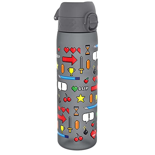 Garrafa ION8 500 ml (Recondicionado Sinais de Uso) ion8 - Garrafas de água - 500 ml, anti-derrame, fácil abertura, anel