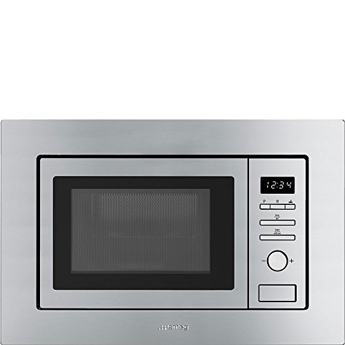 Micro-ondas Encastre SMEG FMI020X (20 L - Com Grill - Inox) Smeg - Fornos de microondas - 20 l, grill, inox, 800 w