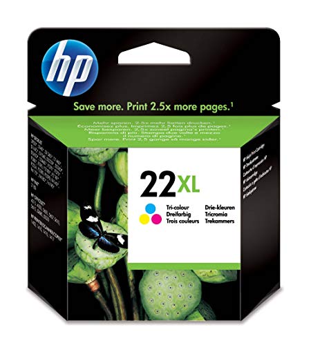 Tinteiro HP 22XL Original Ciano, Magenta, Amarelo 1 peça(s) - CZ100EE HP - Cartuchos de toner e jato de tinta - ciano, magenta, amarelo