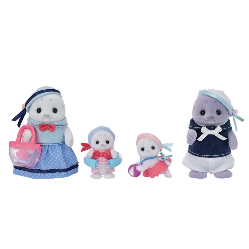 Boneca SYLVANIAN FAMILIES Família de focas (Idade Mínima Recomendada: 3 anos) EPOCH - Bonecos de ação e brinquedo - focas, 3 anos