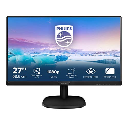 Monitor PHILIPS 273V7QDAB (27'' - Full HD - LED IPS) Philips - Monitores de computador - 27 polegadas, full hd, led ips