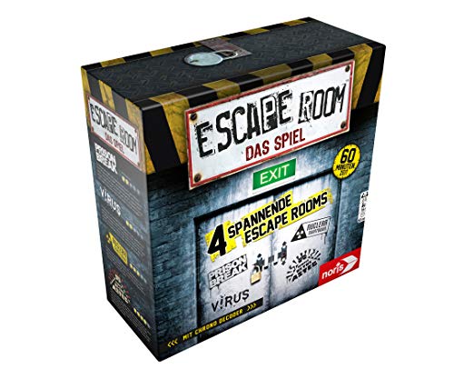 Jogo de Tabuleiro NORIS Escape Room (Idade Mínima Recomendada: 6 anos) Noris - Jogos - puzzles, 4 jogadores, escape room