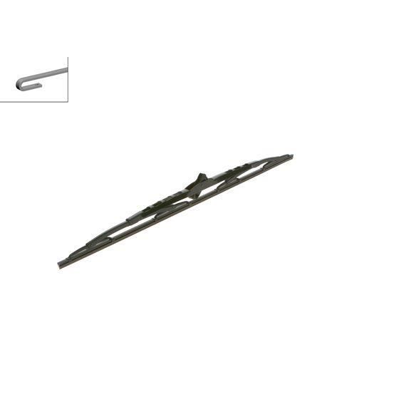 Escova Limpa-Para-Brisas BOSCH Twin 600 (600 mm) Bosch - Peças e acessórios para janelas de veículos automotores - 600 mm, limpeza, brilho, facilitador