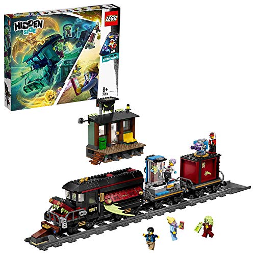 LEGO Hidden Side: O Trem Fantasma - 70424 (Idade mínima: 8 - 698 peças) LEGO - Blocos de encaixe - lego, Hidden Side, trem fantasma, 70424, idade mínima 8, 698 pecas