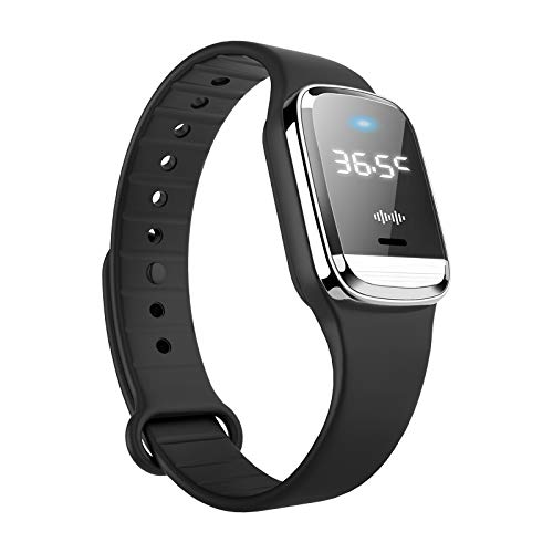 Pulseira Antimosquito FELoyal 1 Unidade Preto Feloyal - Repelentes de insetos domésticos - antimosquito, 30 dias, 30 minutos, USB rápida