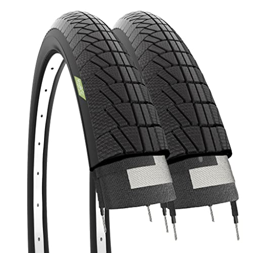 Pneus ECOCO 2 Goma Negra 20 X 1.75 2 Tubos Ecovelo - Pneus de bicicleta - ecoco, goma negra, 20 x 1.75, 2 tubos