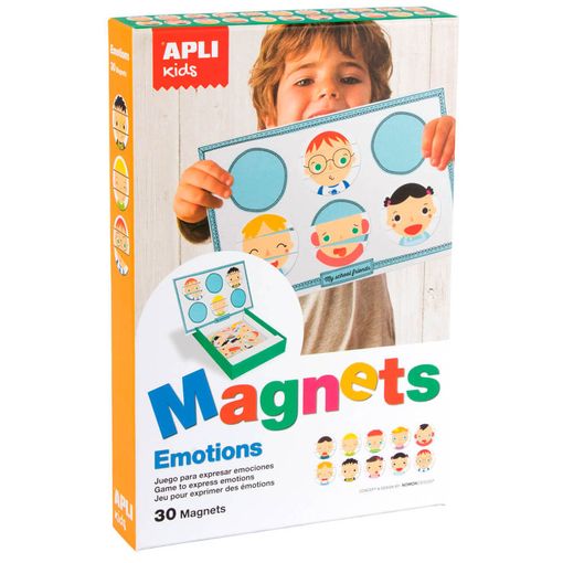 Jogo Didático APLI KIDS Emoções (Idade Mínima: 3) APLI - Brinquedos - emoções, magnético, 3 anos