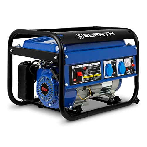 G. Elétrico a Gásolina Eberth 3000W (Recondicionado Como Novo) EBERTH - Geradores - 2850 W, 3000 W, 230 v, 12 voltos