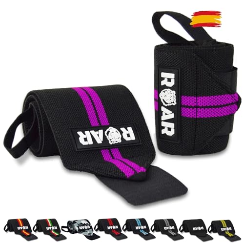 Roar® Wrist Wraps Crossfit Men/Women (S) Roar - Luvas de levantamento de peso e suportes para as mãos - crossfit, poliuretano, nylon, ajustável