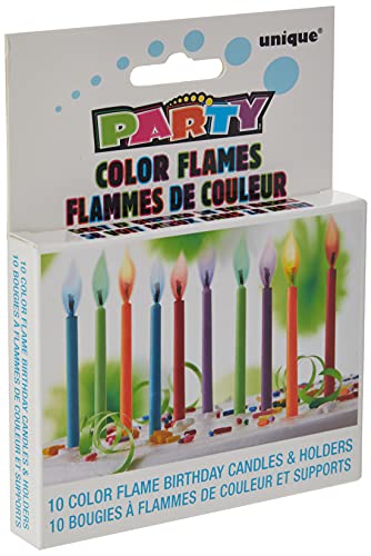 Vela com Porta-velas para Crianças UNIQUE PARTY 34099 Unique Party - Velas de aniversário - porta-velas, crianças, unique party