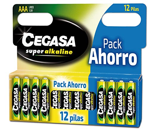 Pilhas CR2032 (12 unidades) - CEGASA Superalkaline Cegasa - Baterias - pilhas, cr2032, 12 unidades, superalkaline, alta durabilidade