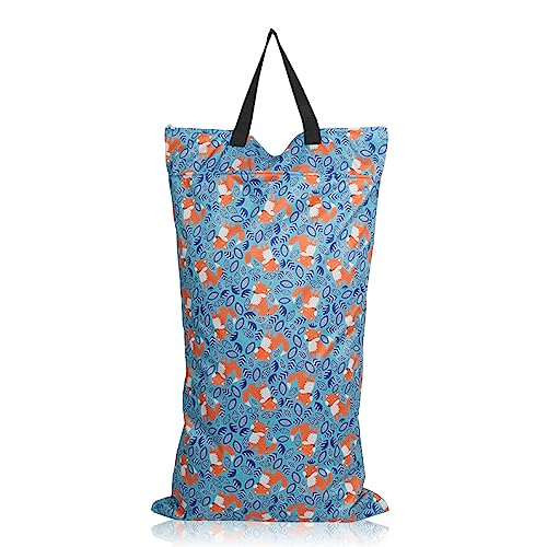 Saco de Roupa de Bebé MHWAN 100% Algodão MHwan - Móveis para bebês e crianças pequenas - algodão, lavável, resistente à água, 40x70 cm