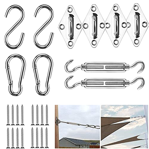 Kit de montagem de toldos M5 42 peças XIAOROUQUIU Xiaorouqiu - Móveis de exterior - toldos, m5, 42 peças