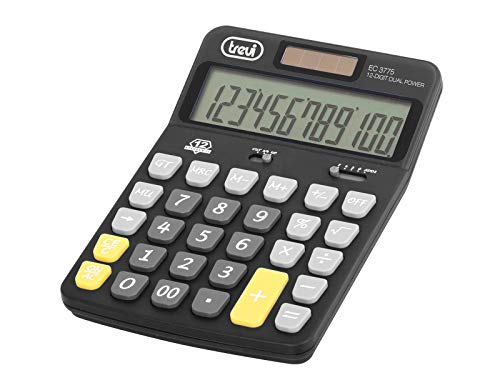 Calculadora de Secretária TREVI EC 3775 Preto Trevi - Calculadoras - preto, memorização