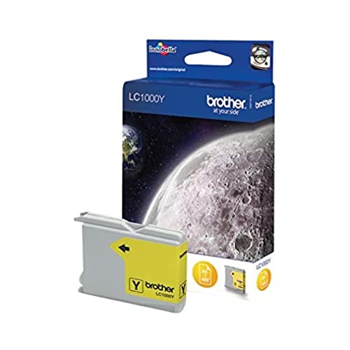 Tinteiro BROTHER LC1000Y Amarelo (LC1000YBP) Brother - Cartuchos de toner e jato de tinta - amarelo, brother, lc1000y