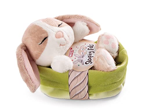 Peluche DISFRAZZES Dormilónas conejo capuchino em caixa de papel (12 cm) NICI - Brinquedos - peluche, conejo, capuchino, caixa de papel