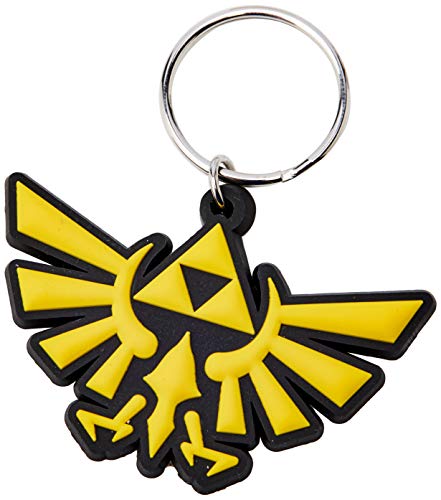 Porta-Chaves de Borracha THE LEGEND OF ZELDA: Triforce Pyramid - Porta-chaves - borracha, triforce, zelda