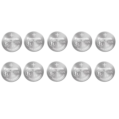 Pilha Recarregável PANASONIC CR2025 (1.5V) Panasonic - Baterias - 1.5v, 220 mAh, litio, preto