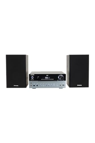Rádio Cadena Aiwa Msbtu-700 Bluetooth Preto Aiwa - Reprodutores de áudio e gravadores - rádio, bluetooth, preto