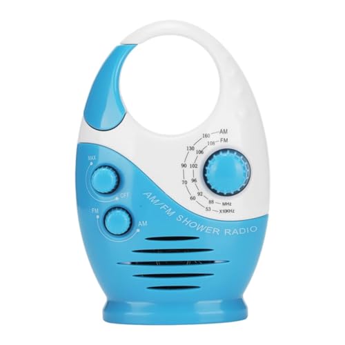 Rádio de Banho WATERPROOF 1000 (Branco - Digital - Pilhas) Junterone - Áudio - digital, alarme, despertador, usb, resistente à água
