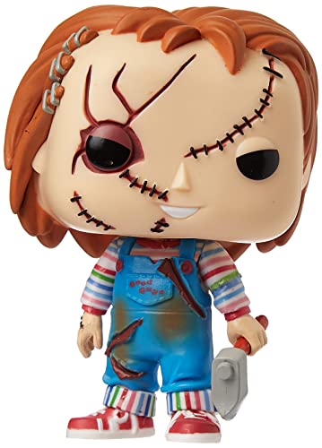 Figura de Ação BRIDE OF CHUCKY Pop! Chucky (Vinil) Funko - Bonecos de ação e brinquedo - vinil, pvc, 9 cm, base