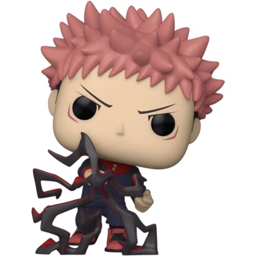 Figura FUNKO Pop! Animation: Jujutsu Kaisen- Yuji Itadori Funko - Brinquedos - vinil, 9cm, Jujutsu Kaisen, Yuji Itadori