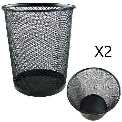 Caixa de Papelaria EUROXANTY (Preto - Poliéster) EUROXANTY - Lixeiras e cestos de lixo - preto, poliéster