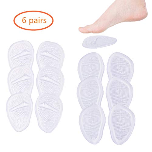 Almofadas Metatarsais SIISMI 6 Pares (Tam: Tamanho Único) siismi - Palmilhas e inserções - metatarsais, 6 pares, tamanho único