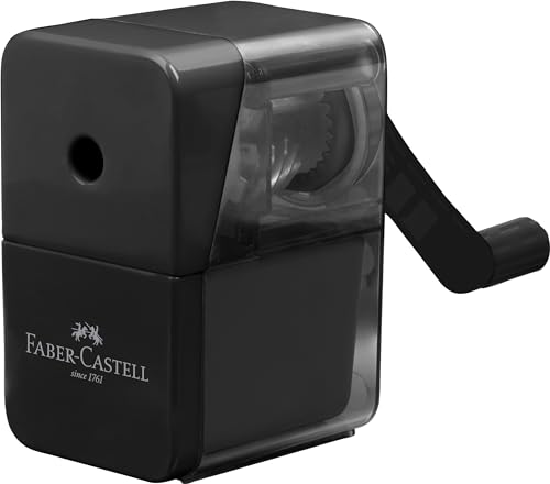 Suporte para Lápis FABER-CASTELL 180984 Preto Faber-Castell - Afia-lápis - preto, aço inoxidável